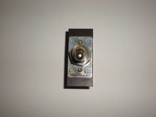 ARROW H&amp;H 6A 250V VINTAGE TOGGLE SWITCH NEW