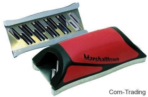 MARSHALLTOWN Drywall Rasp With Guide Rails Stainless Blade Cuts Wallboard Vinyl