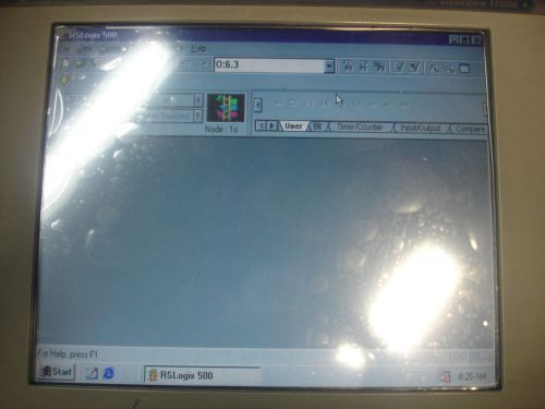 ALLEN BRADLEY VERSAVIEW 1700M 6186-M17ALTR B TOUCHSCREEN LCD