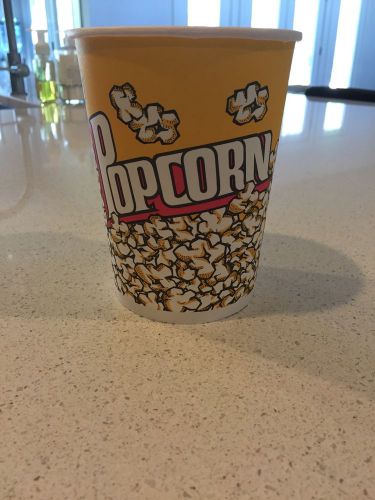 Snappy Popcorn 32oz Yellow Popcorn Cups, 50 Count