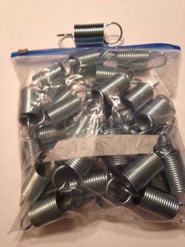 .115 Plated Wire Extension Springs Lot Of 30