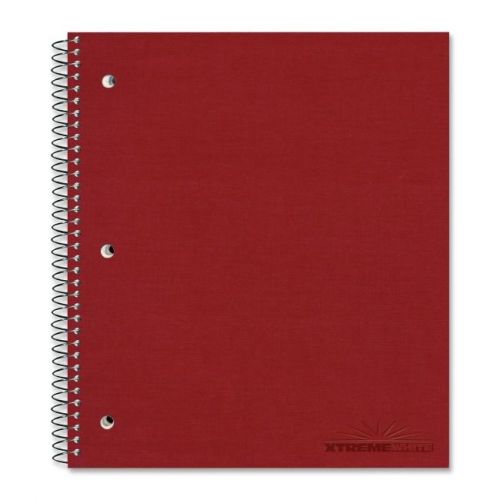 National Subject Wirebound Notebook College/margin Rule 11x8 7/8 White 80 Sheets