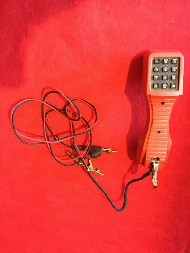 Harris Telephone TS 19 Test Set Lineman&#039;s Portable Line tester TS19