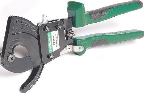 Greenlee 45206 Compact Ratchet Cable Cutter, 10&#034;