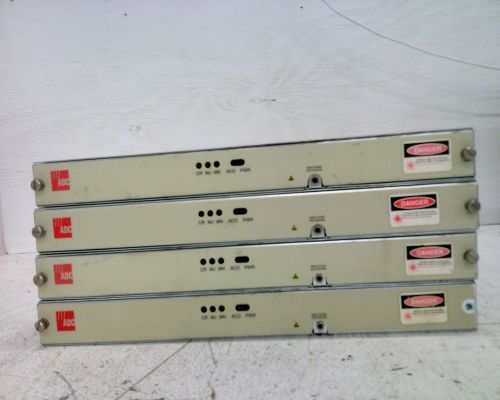 LOT OF 4 ADC FIBERMUX CHASSIS FOR LOOP EXTENDER RACK MOUNT FRM-QLXWW2C