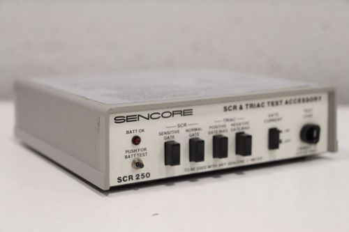 Sencore SCR-250 Triac Test Accessory + Free Priority Shipping!!!