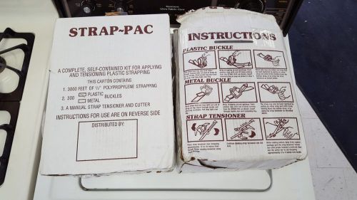 Strap-Pac STRAPPING PRODUCTS SP-P Plastic Strapping Kit 2 boxes