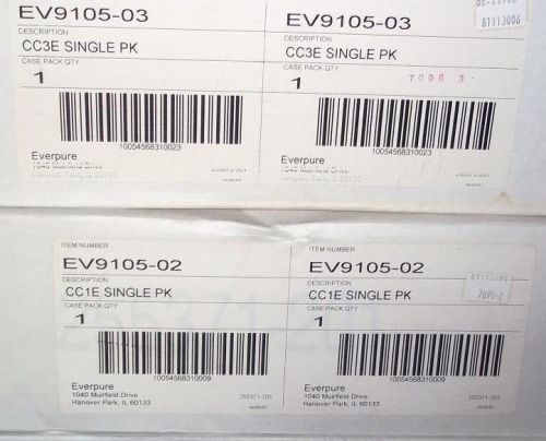 Cartridge kit -  for everpure cb20-312e - part# ev910534 1~ cc1e, 2~ cc3e nib for sale