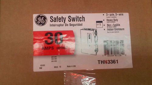 GE safety switch THN3361