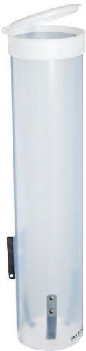 San jamar c3165 medium pull type water cup dispenser, fits 4oz to 10oz cone and for sale