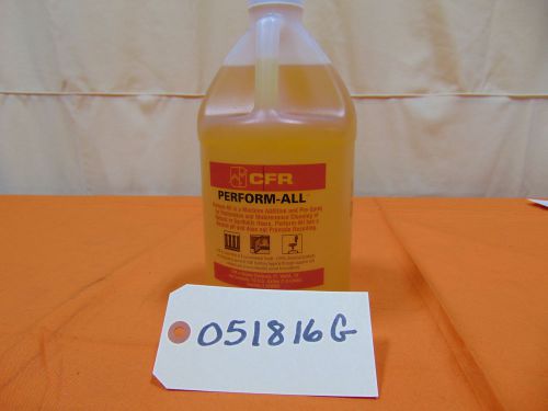 4 - 1/2 Gallon Jugs CFR Perform-All Carpet Extraction Cleaner