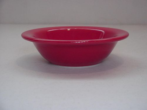 Tuxton nevada narrow rim nqd-065 grapefruit red cayenne 13oz bowl 6-5/8&#034; 065 for sale