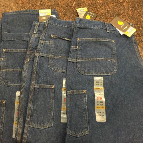 Carhartt FR Denim Dungaree fit Jeans 3 pair size 44Wx30L