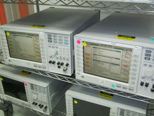 (2)Agilent E5515C/Opt. 003 Communication Test Set