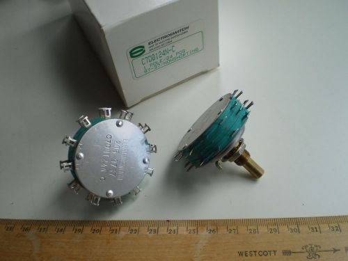 1 x ELECTROSWITCH C7D ROTARY SWITCH 1P24T for step attenuator