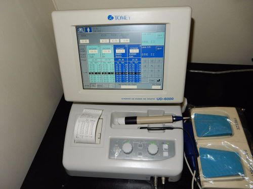 Tomey UP-6000 A-scan B-scan and Biometer