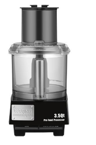 Waring Commercial WFP14S Batch Bowl Food Processor with LiquiLock Seal System,
