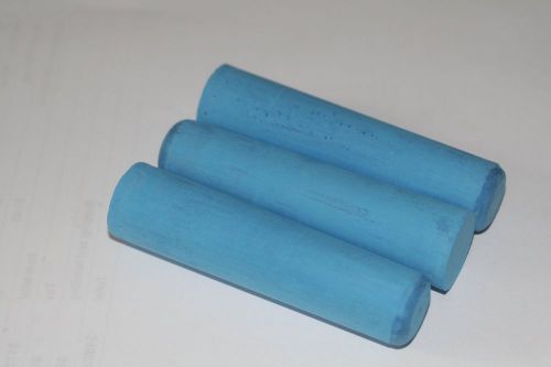 Blue Railroad Chalk (3-Pack) 4 in x 1 in by MK Unique Designs
