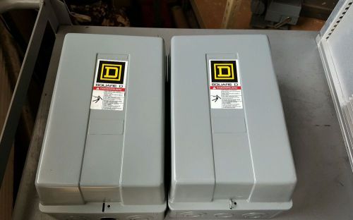 SQUARE D 8903LG30 LIGHTING CONTACTOR 24v 60hz 3pole 2 in this lot new