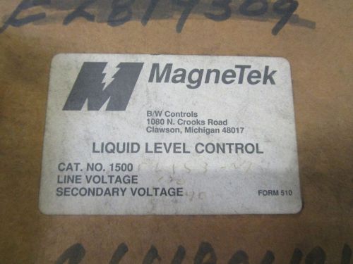 MAGNETEK LIQUID LEVEL CONTROL 1500-FL-153-NIX *NEW IN BOX*