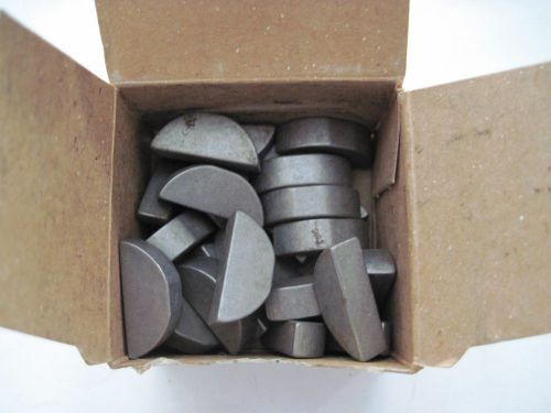 Box of 25 Half Moon Woodruff Keys #A 1/4 x 7/8&#034; Flywheel Pully Crankshaft USA