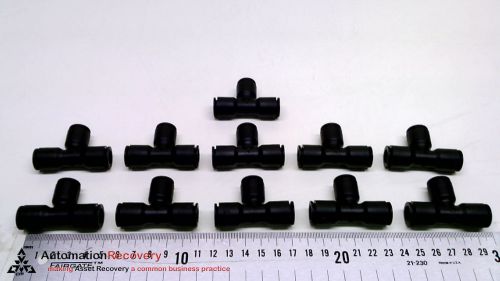 Legris 3104-60-00 - pack of 11 - union tee fittings, tube diameter:, new #214640 for sale