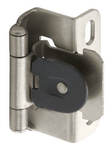 Amerock hardware bp8719g10 single demountable partial wrap hinge with 1 2 inch for sale