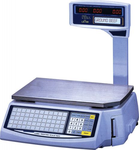 Skyfood Fleetwood Easy Weigh Networking Price Computing Printing Scale LS-100-N