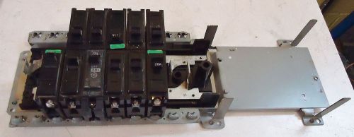 CIRCUIT BREAKER PANEL WITH 6 20A &amp; 5 15A BREAKERS TYPE: FJII, GE RT664 &amp; EQ-P