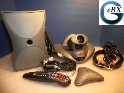 Polycom vsx 7000s +3m warranty, subwoofer, mic, remote, cables: 2201-22298-001 for sale
