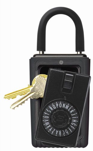 Kidde AccessPoint 00524 KeySafe Original 3-Key Portable, Spin Dial, Black , New,