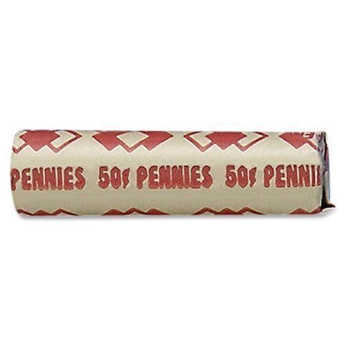 Pm Securit Pennies Tubular Coin Cartridge - 1000 Wrap[s] - Sturdy, Pre-formed,