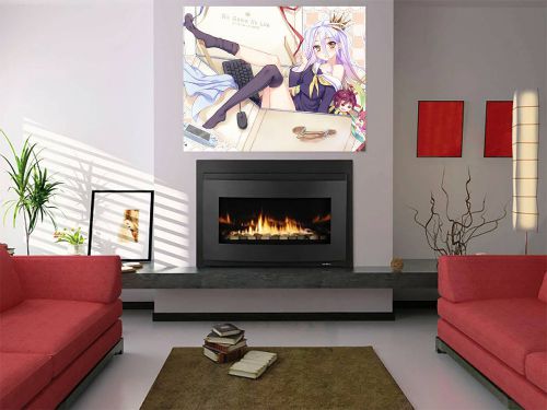 No Game No Life Sora Shiro,Banner,Anime,Canvas Print,Decal,Wall Art,HD