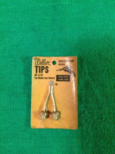 WELLER NO.6110 CUTTING SOLDERING GUN TIPS-NEW