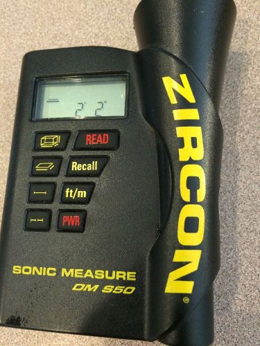 Zircon DM S50 Sonic Measure Tested Works Properly Free Shipping