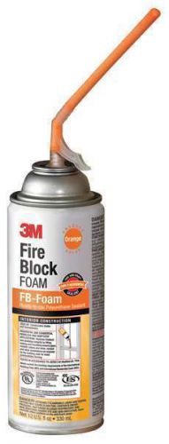 3M (FB-Foam-Orange) Fire Block Foam FB-Foam, Orange, 12 fl oz., Aerosol Can