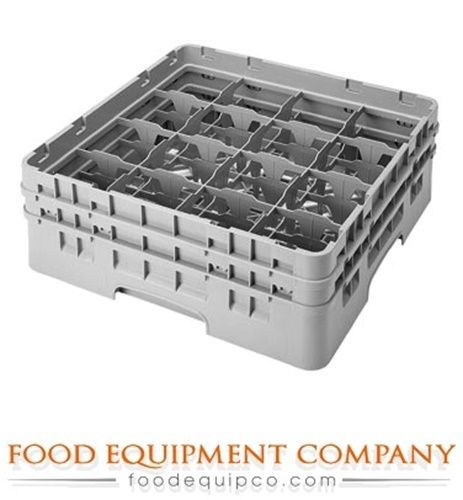 Cambro 16S434110 Camrack® Glass Rack with 2 extenders full size 16...
