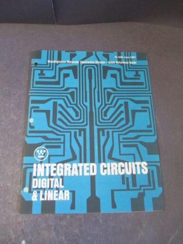 VINTAGE WESTINGHOUSE MOLECULAR ELECTRONICS INTEGRATED CIRCUITS REFERENCE GUIDE