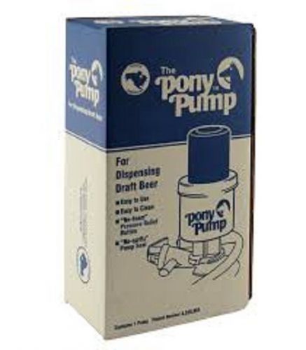 The Pony Pump Keg Tap For Dispensing Draft Beer with Box &amp; Manual