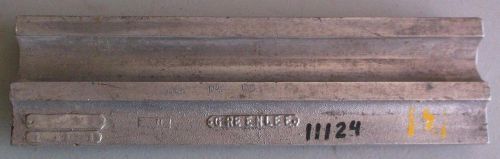 Greenlee 5011124 1-1/4&#034; Follow Bar for 782 Pipe Bender