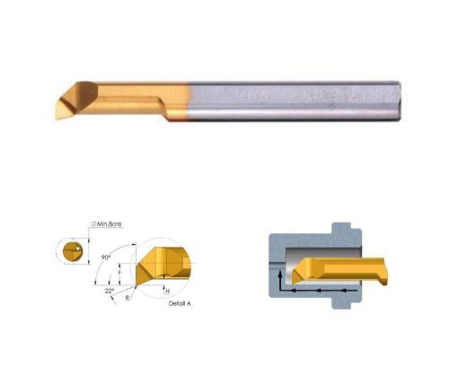 Carmex MUR Solid Carbide Profiling 90° Face Cutting Bar (PICCO) Tiny Tools