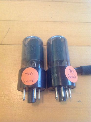 RCA 6V6 GT- Vintage Tube Matched Pair Tested