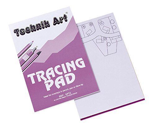 Technik Art Tracing Pad 63gsm 40 Sheets A4 Ref XPT4Z