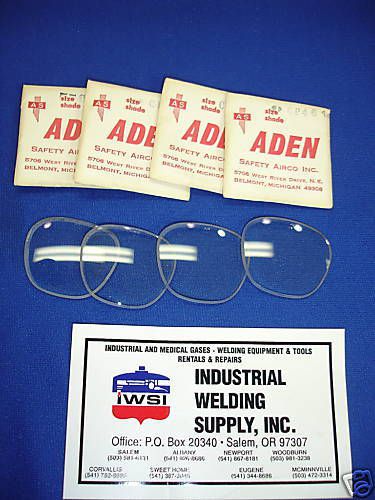 Replacement lenses Aden Supply safety Size 46 Clear $6