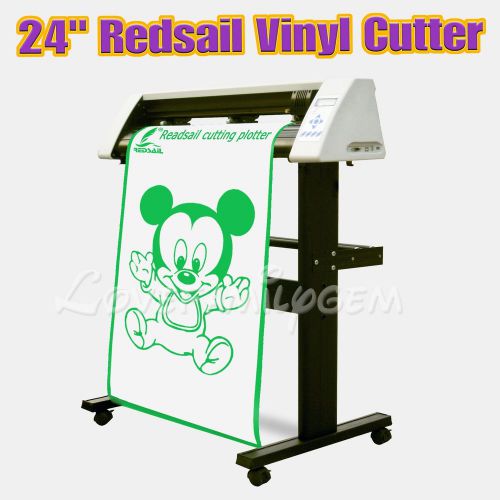 New 24&#034; REDSAIL USB Vinyl Cutter/ Sign Making Cutting Plotter With Cutmate 2.3