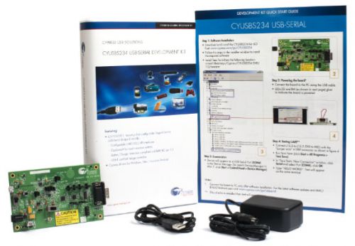 Cypress CYUSBS234 USB-Serial (Single Channel) Development Kit