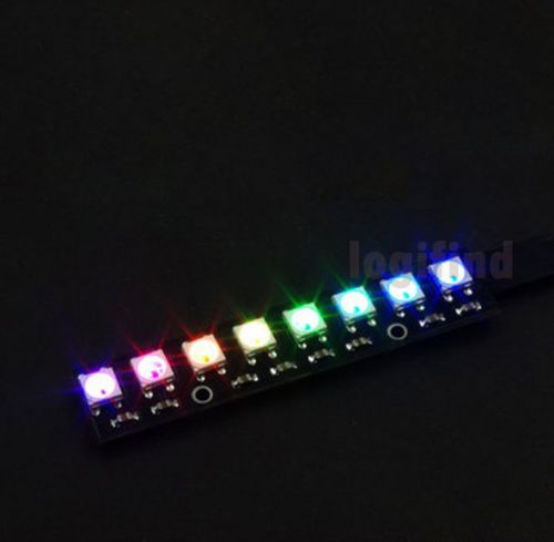 WS2812 5050 RGB LED Lamp Panel Module 8 Bit Rainbow LED for arduino DIY