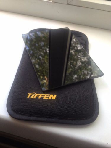 Tiffen 4x5.65&#034; ND 0.6 Glass Filter with Tiffen Cover