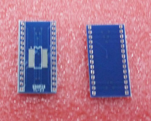 5X TSSOP28 SSOP28 to DIP28 0.65mm pitch adapter transfer board AD9850 PL2303 hym