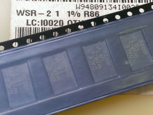 [10 pcs].Vishay-Dale WSR2 2W SMD 4527 Resistor 1.0R ( 1 ? ) 1% current sens.